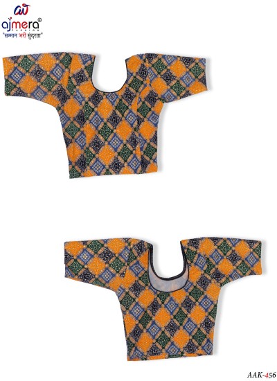 New Ready Made Printed Blouse Fashionable and Affordable in Surat