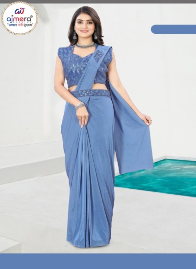 New Trending Ready to Wear Saree Collection Stylish and Pre Stitched Designs for Modern Elegance Ajmera Fashion Limited in Surat