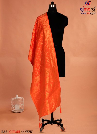 Opulent Silk Dupatta Graceful Design with Exquisite Touch in Surat