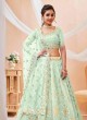 Premium Art Silk Lehenga Choli with Designer Jari and Sequins Embroidery for Special Occasions  in Surat