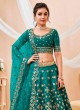 Premium Art Silk Lehenga Choli with Designer Jari and Sequins Embroidery for Special Occasions  in Surat