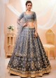 Premium Art Silk Lehenga Choli with Designer Jari and Sequins Embroidery for Special Occasions  in Surat