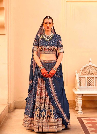 Premium Handloom Silk Lehenga Wholesale Bridal and Festive Lehengas in Surat