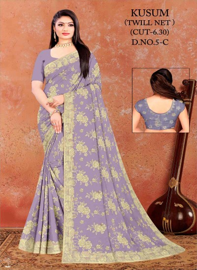 Premium Net Sarees in Bulk Manufacturer Direct Pricing in Surat