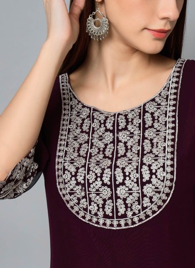 Premium Quality Georgette Kurtis in Bulk Wholesale Deals in Surat