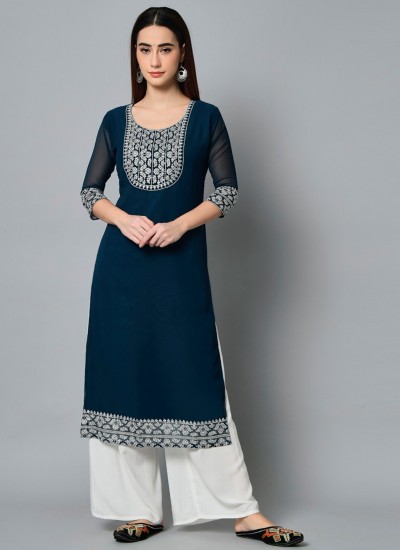 Premium Quality Georgette Kurtis in Bulk Wholesale Deals in Surat