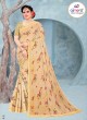Premium Trendy Georgette Saree Vibrant Colors and Graceful Drape  in Surat