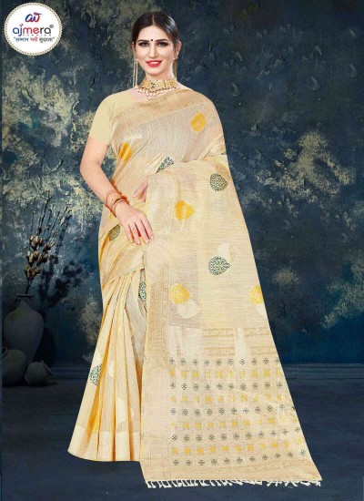 Pure Cotton Saree for Women Lightweight Elegant and Easy to Drape in Surat