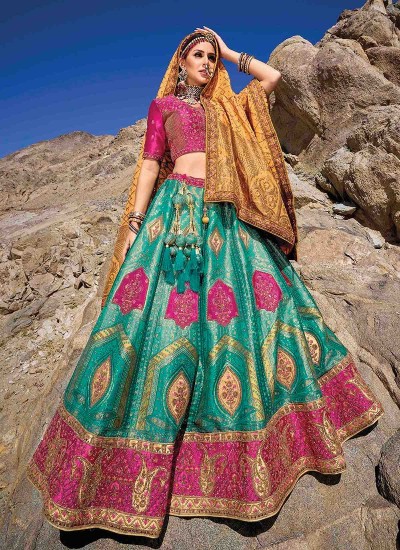 Reseller Friendly Banarasi Lehenga Supplier for Wedding and Festival Collections in Surat