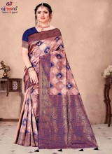 Royal Kanchipuram Fancy Silk Saree Timeless Craftsmanship  in Surat