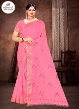 Satin Cotton Saree Graceful Sheen with Breathable Comfort  in Surat