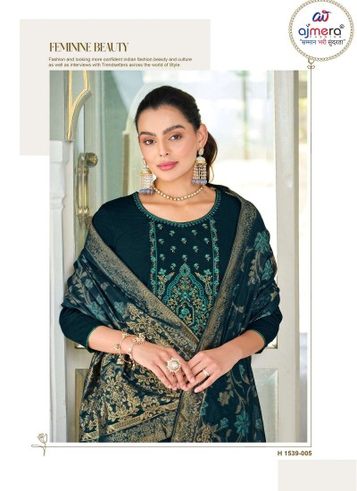 Silk Blend Designer Suit Luxurious Ethnic Wear for Women in Surat
