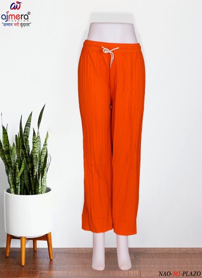 Soft and Breathable Plain Palazzo Pants for Everyday Wear in Surat