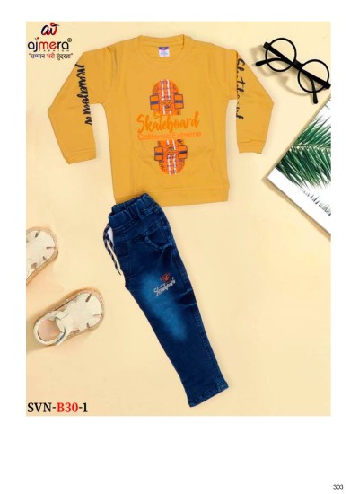 Stylish Boys Jeans at Factory Prices in Wholesale Quantities in Surat