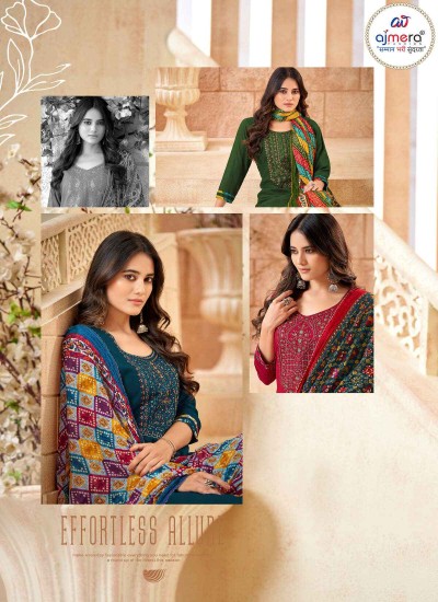 Stylish Designer Suit for Ladies Cotton Fabric with Trendy Cuts in Surat