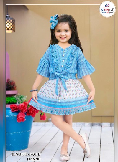Stylish Kids Skirts and Shorts Premium Fabrics and Trendy Designs by Ajmera Fashion in Surat