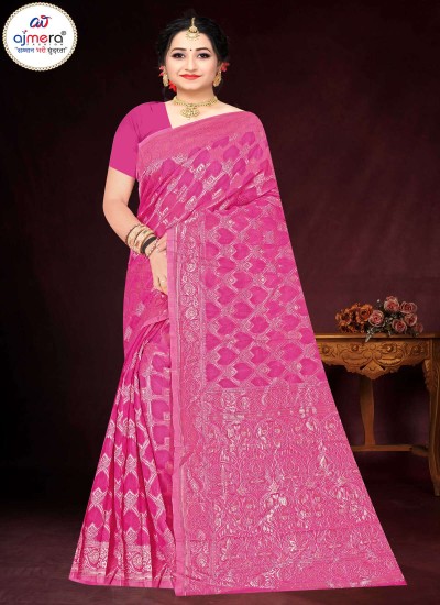Stylish and Affordable Printed Saree in Bengali Style in Surat