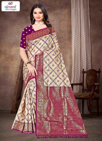 Traditional Weave Banarasi Cotton Saree for Timeless Elegance in Surat