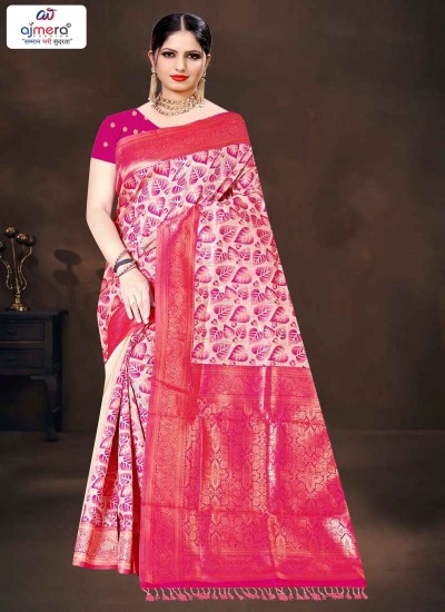 Traditional Weave Banarasi Cotton Saree for Timeless Elegance in Surat