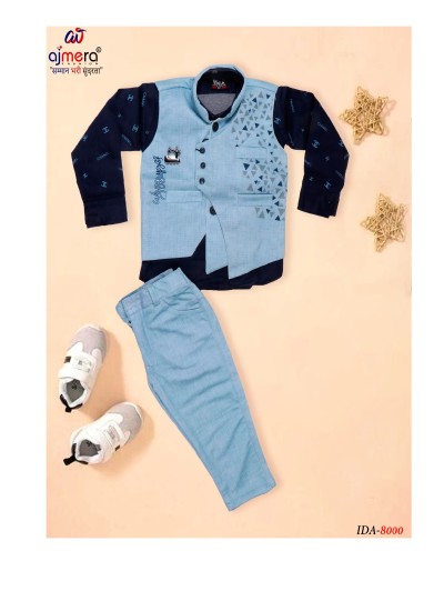 Trendy Boys Party Wear Outfits Available at Wholesale Prices in Surat