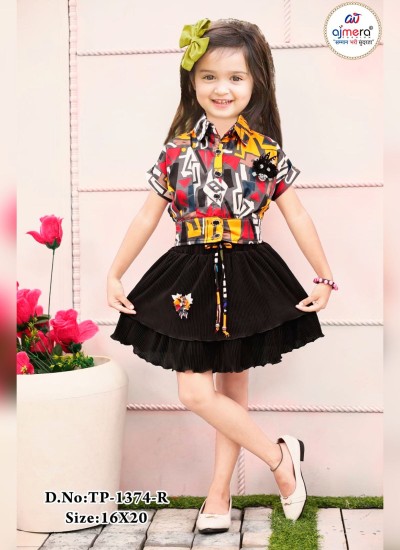 Trendy Kidswear in Bulk Skirts and Shorts at Factory Prices in Surat
