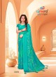 Trendy Viscose Georgette Saree Soft Fabric and Eye Catching Patterns  in Surat