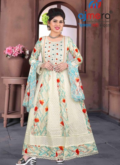 Versatile Long Kurti Featuring a Timeless Look in Surat