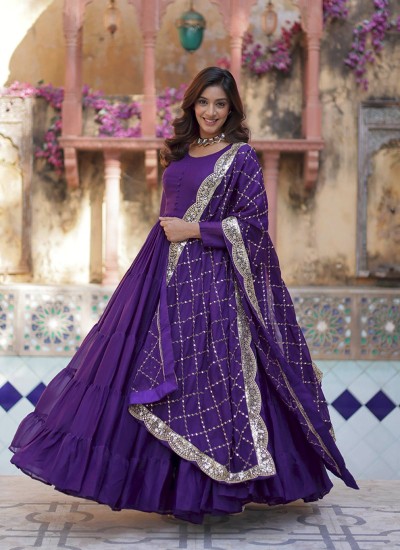 Wholesale Ethnic Gowns for Women Available in Bulk at Low Factory Costs in Surat
