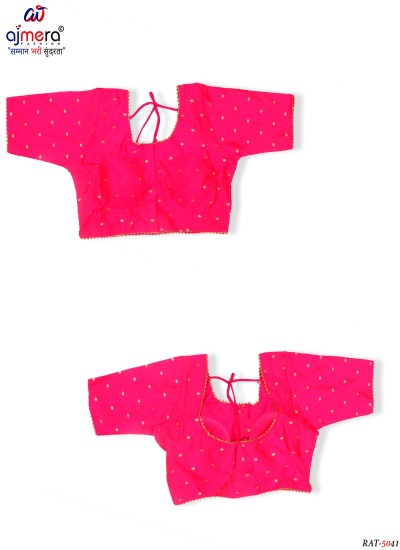 Womens Contemporary Blouse with Trendy Open Cut Style in Surat